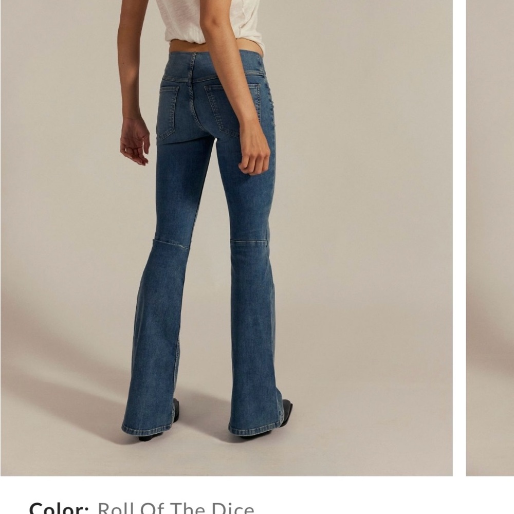 We The Free Flare Jeans in Denim Blue